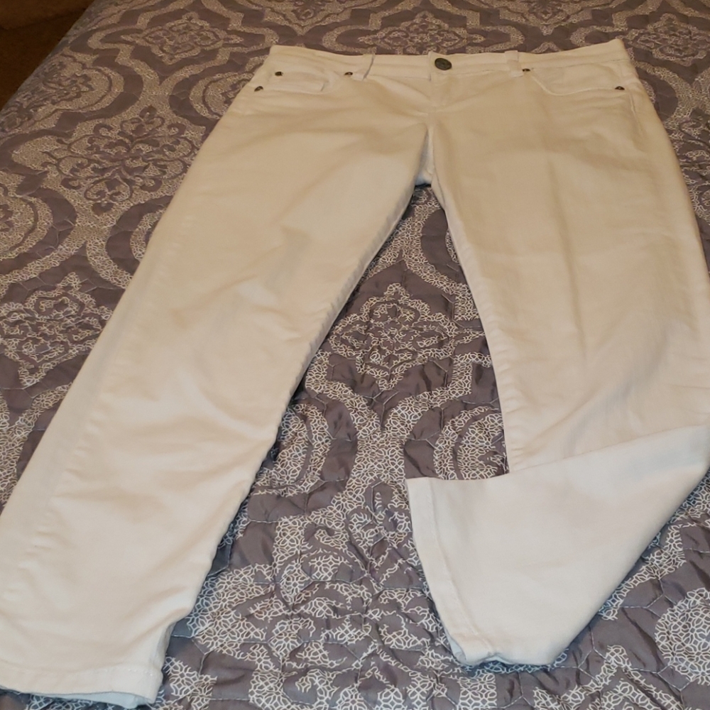 Women's White Jeans